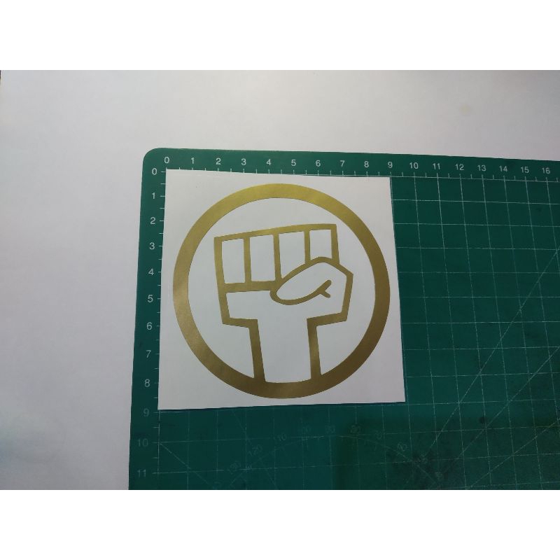 

stiker cutting gorillaz