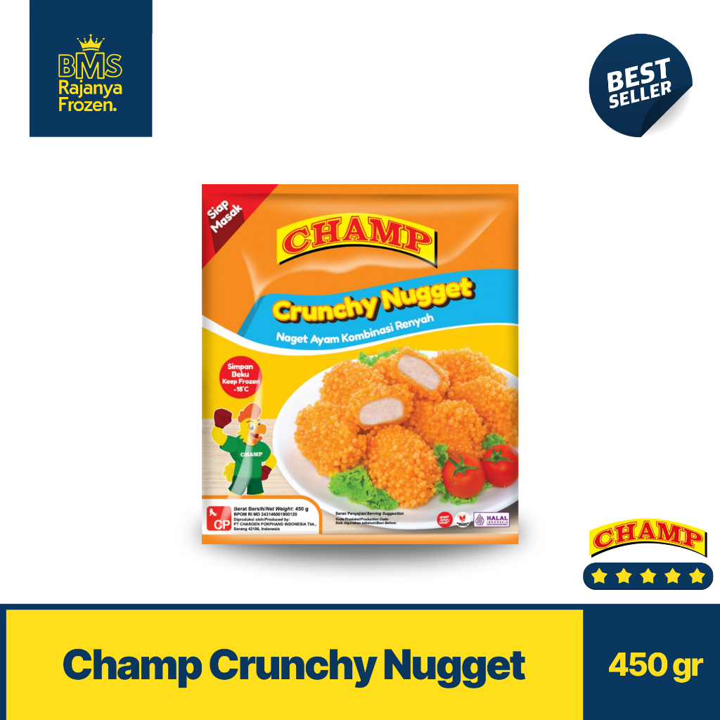 

Champ Crunchy Nugget 450gr