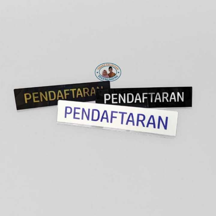 

Akrilik Lipat Pendaftaran Versi Ekonomis | Akrilik Pendaftaran | Akrilik Lipat Meja