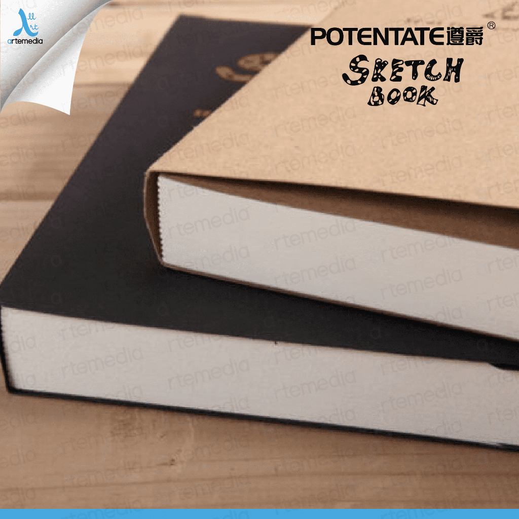 

Potentate A5 Exposed Stitch Bound Sketchbook Buku Sketsa