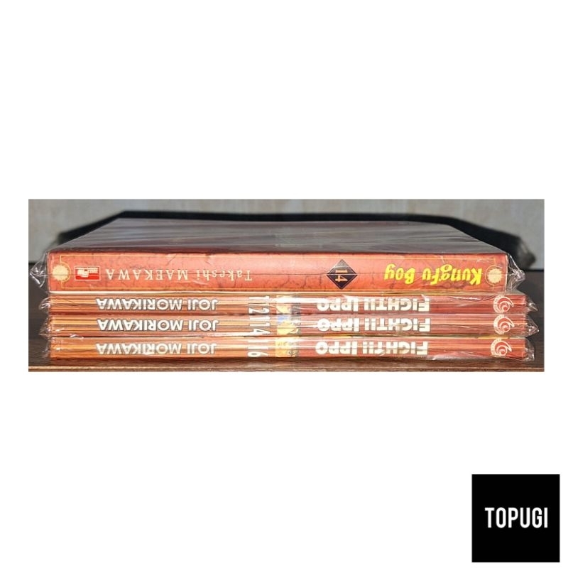 Komik SET Kungfu Boy Premium 14 + Fight Ippo 112 114 116 (Booked)
