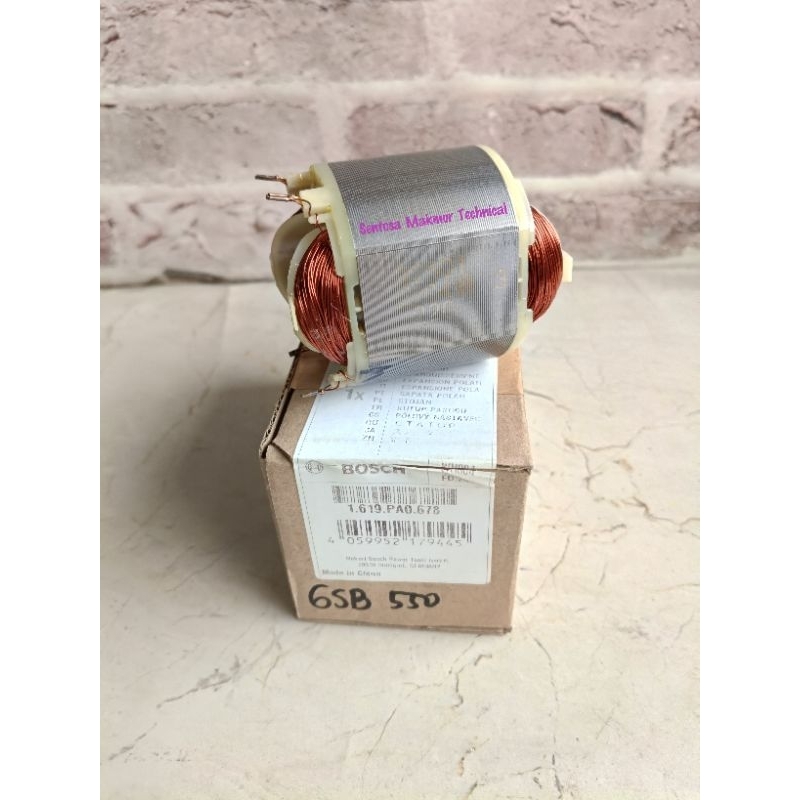 BOSCH GSB 550 / 1300 Stator Rumah Angker Armature Bor 13MM GSB550 GSB1300