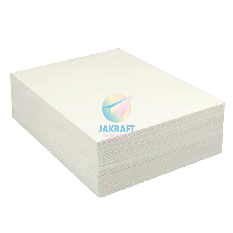 

(50 Lembar) Kertas Art Paper Carton Karton F4 Folio 310 Gsm Gram IDEO Putih White 2 Sisi Glossy