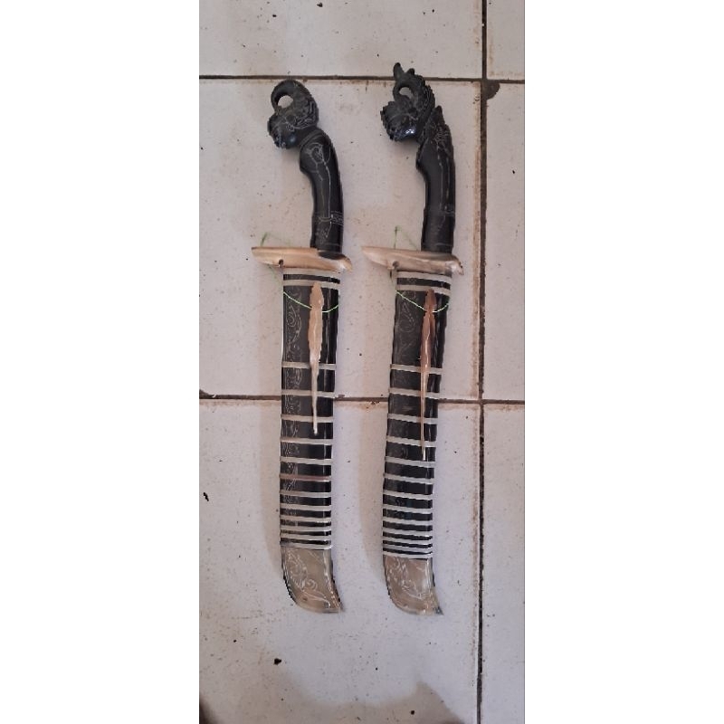 GOLOK FULL TANDUK UKIRAN WAYANG KHAS RANCAH