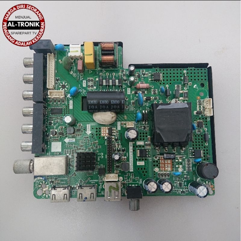 MAINBOARD TV LED AKARI 32 INCH MODEL SC-53V32 MODUL MB MAIN BOARD SC52V32 SC 52V32