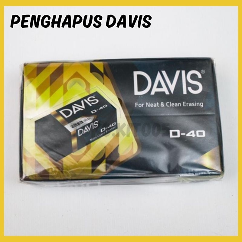

Penghapus Davis/Emigo Kecil Hitam