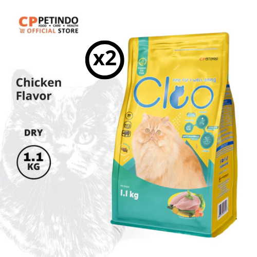 Cppetindo Bundling Cleo Persian Cat Food All Life Stages 1,1Kg (2Pcs)