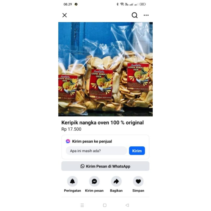 

Kripik Nangka Asli Pilihan 8