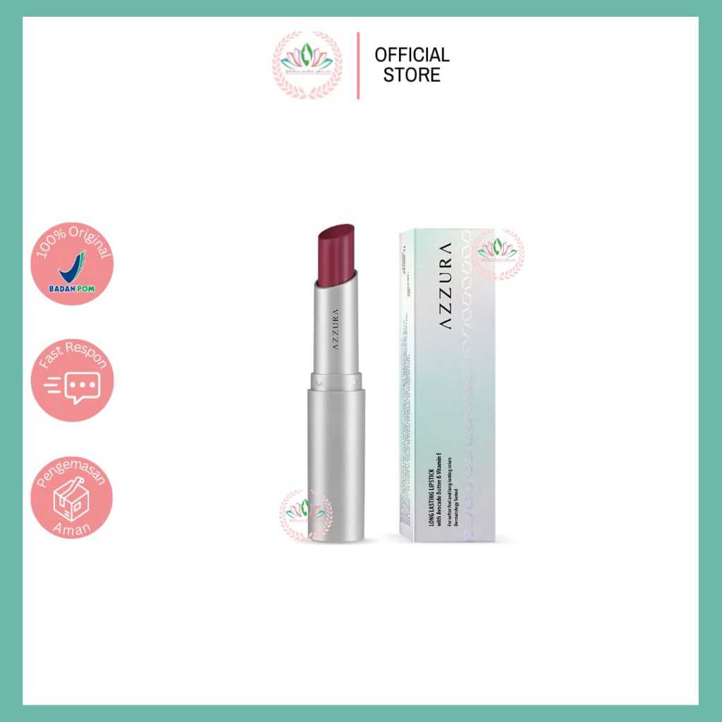 AZZURA LIPSTIK LONGLASTING LIPSTICK LIPSTIK TAHAN LAMA ORIGINAL