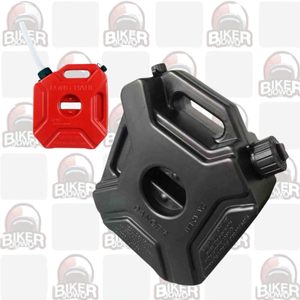 Long Haul Jerigen Bensin Cadangan Motor Touring Gasoline + Bracket