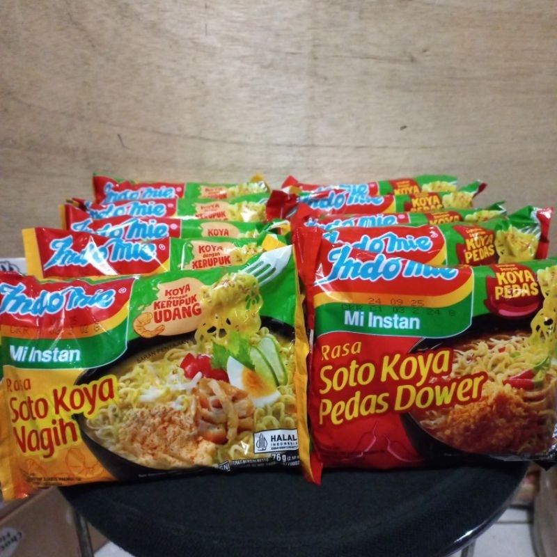 

Indomie soto koya,1pak isi 5pcs