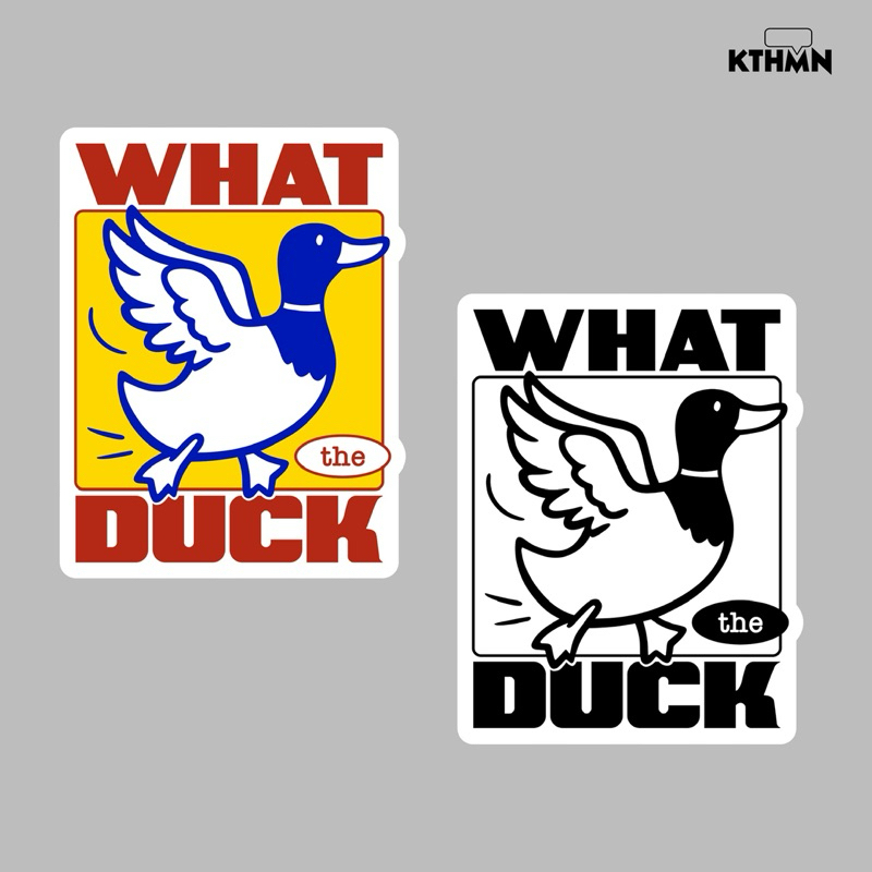 

What the Duck (Pack) - Vinyl Sticker | SS - 138