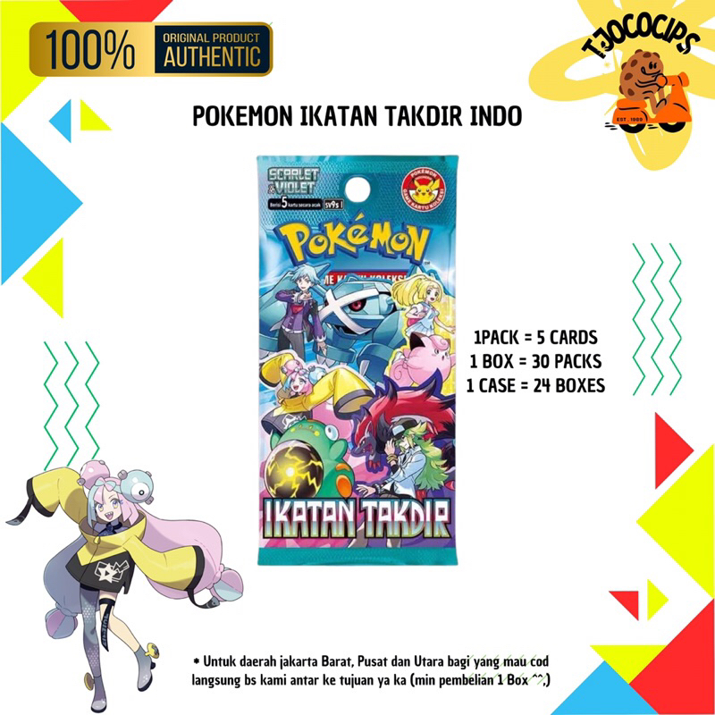 POKEMON Booster PACK IKATAN TAKDIR Indonesia SV9S