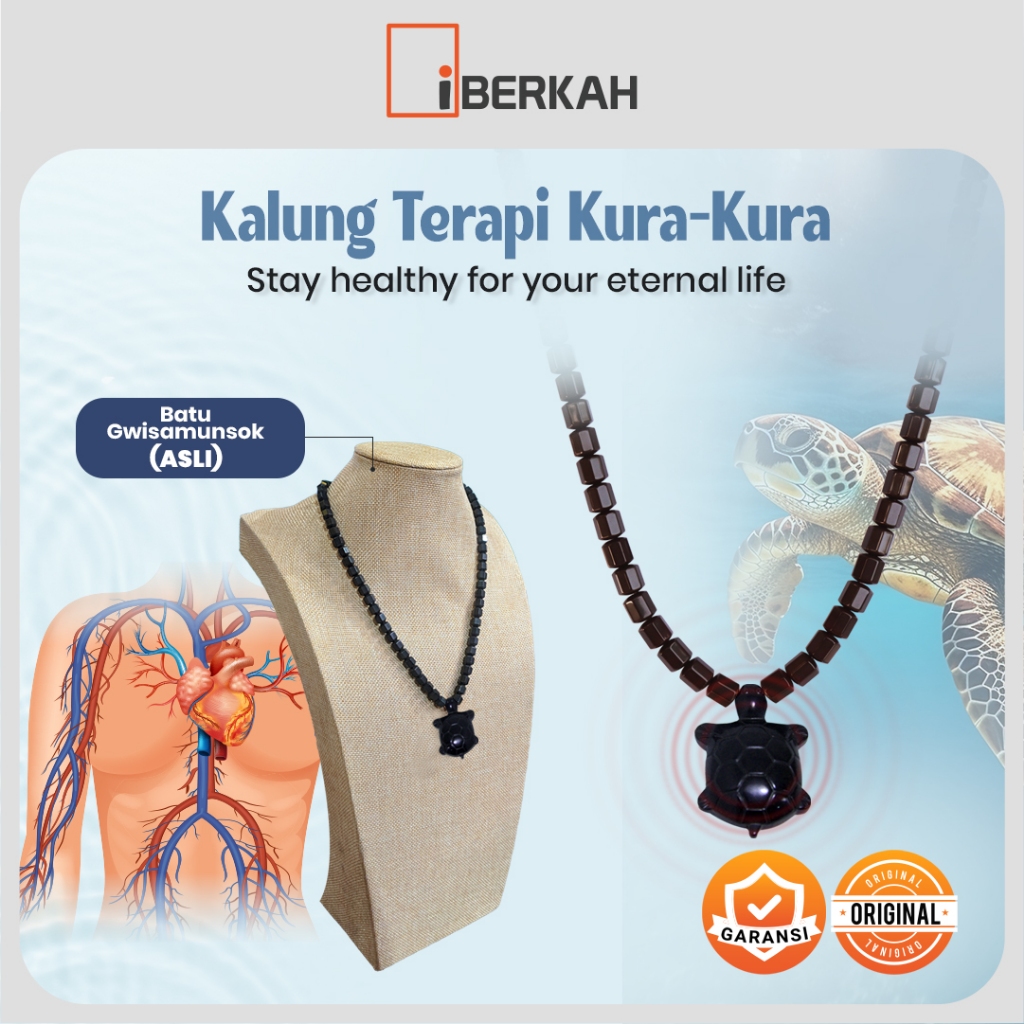 Dana Kalung Terapi Kura-Kura - Kalung Terapi Kesehatan Gwisamunsok