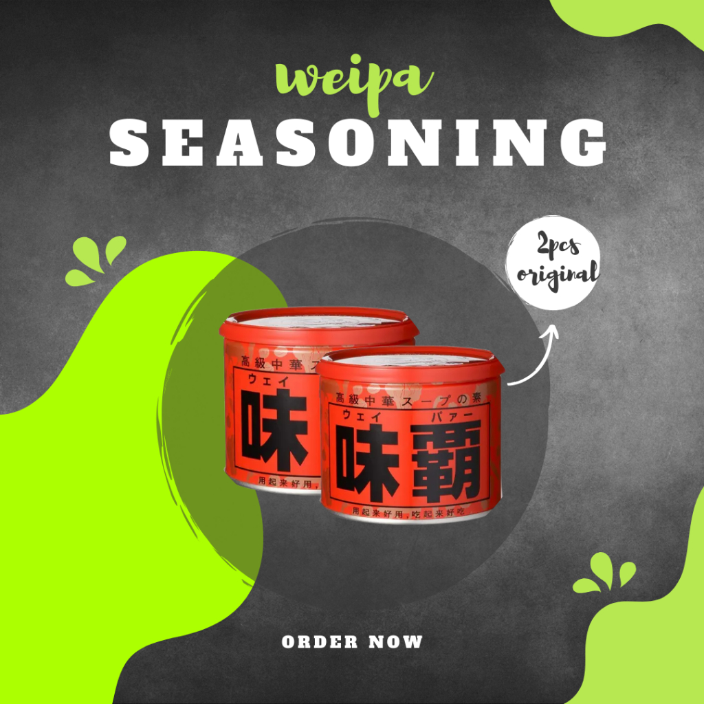 

(PROMO) 2pcs weipa original seasoning - Made in japan Ready Batam (05/2026)