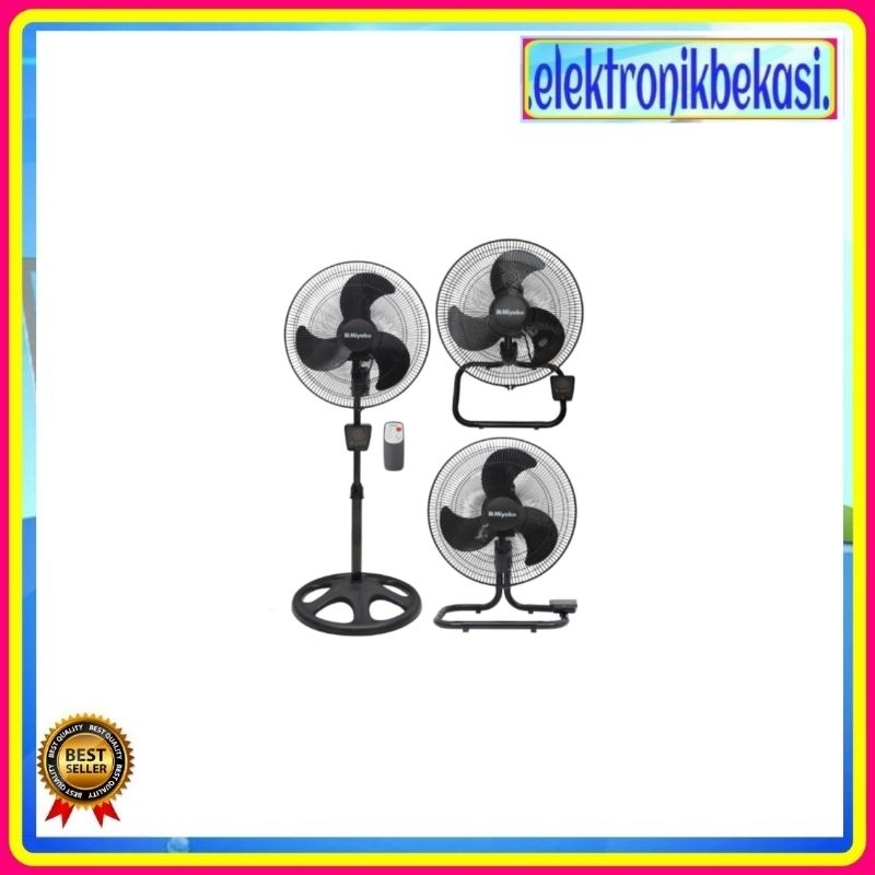 STAND FAN MIYAKO KST 182 PRC / KIPAS ANGIN BERDIRI MIYAKO 18 INCH 3IN1 182 PRC / MIYAKO MST 182 PRC