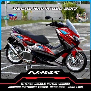 Decal Sticker NMAX Old 2017 Full Body Motif Arai Nmax New 2020 - Sticker Nmax Old / Bisa custom - ri