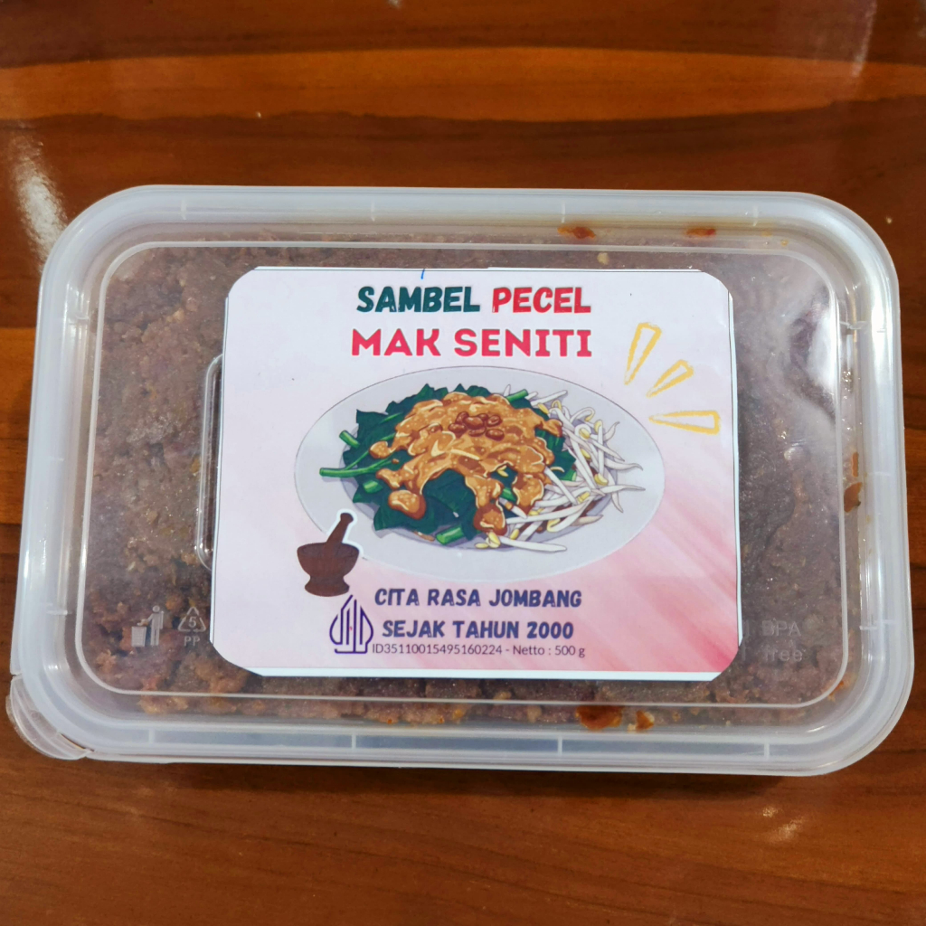 

Sambel Pecel Mak Seniti Cita Rasa Jombang - 500gr