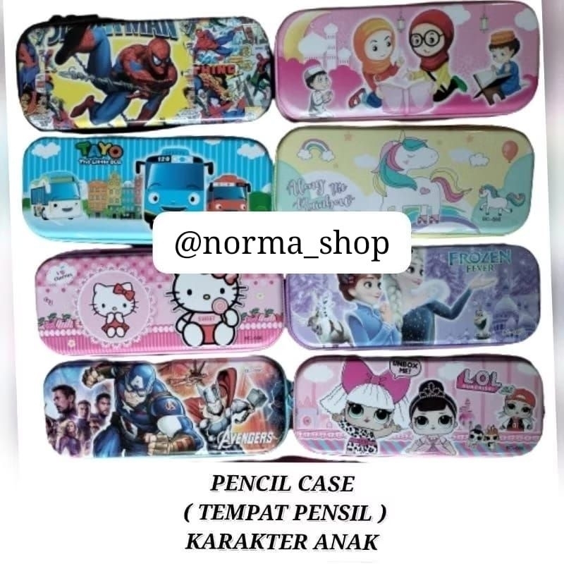 

PENCIL CASE KARAKTER / Tempat Pensil ( Resleting )