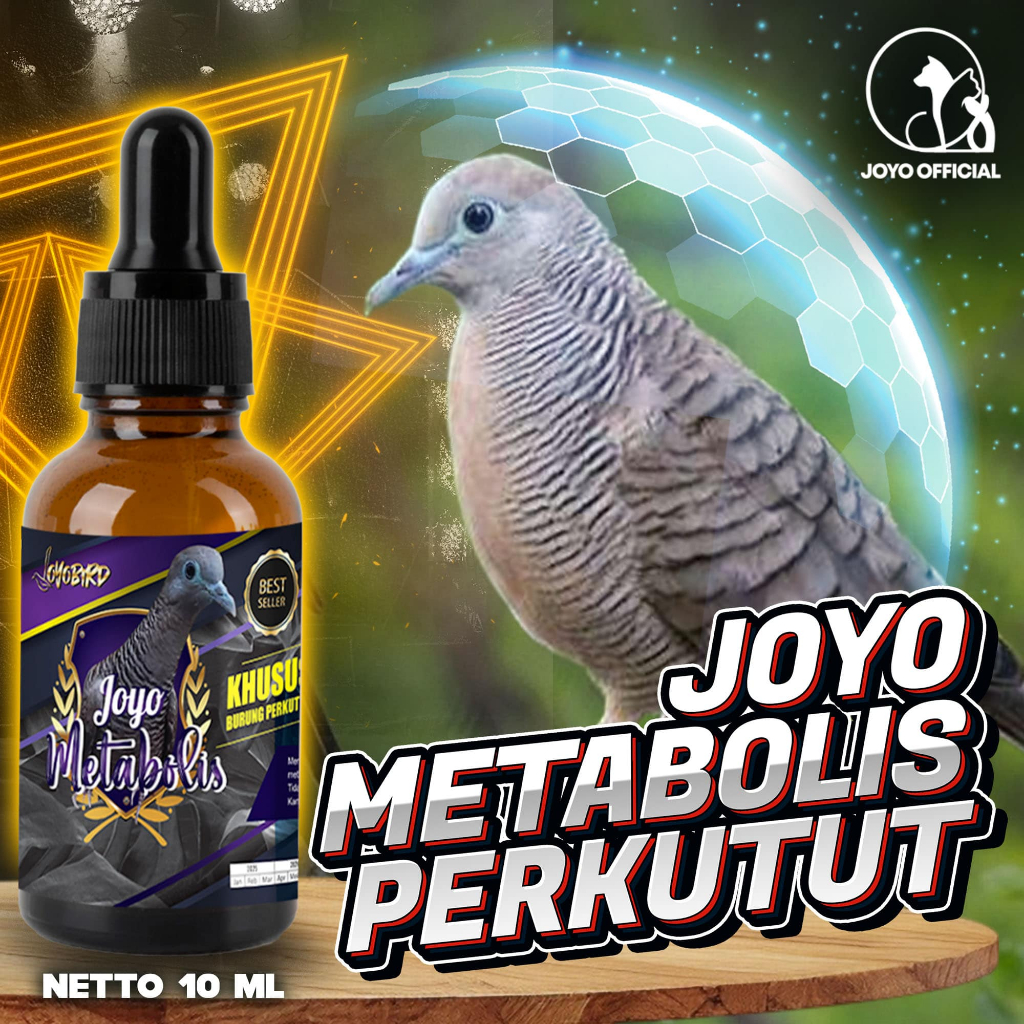 VITAMIN METABOLISME TUBUH BURUNG   | MENJAGA IMUN TUBUH BURUNG  | JOYO METABOLIS PERKUTUT 10ML