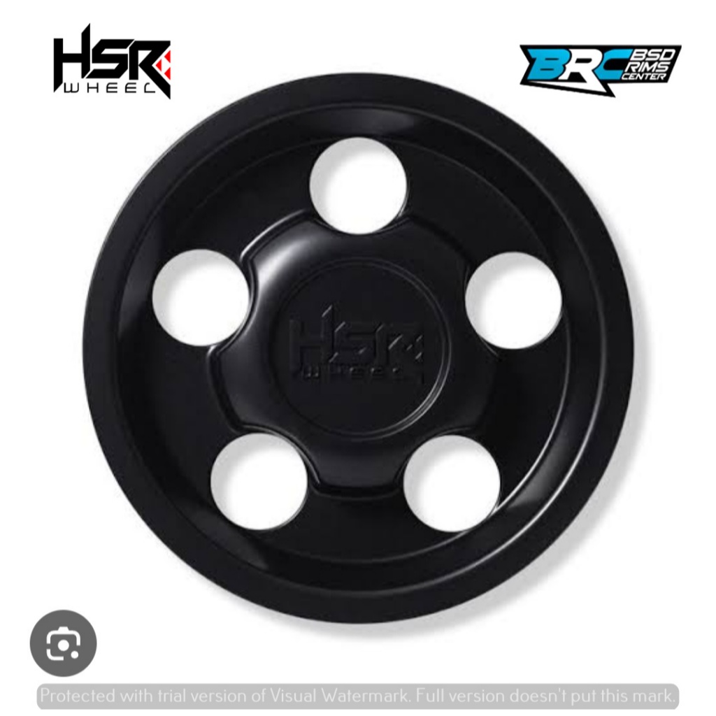 Dop emblem Cap Velg Mobil HSR Wheel ORIGINAL
