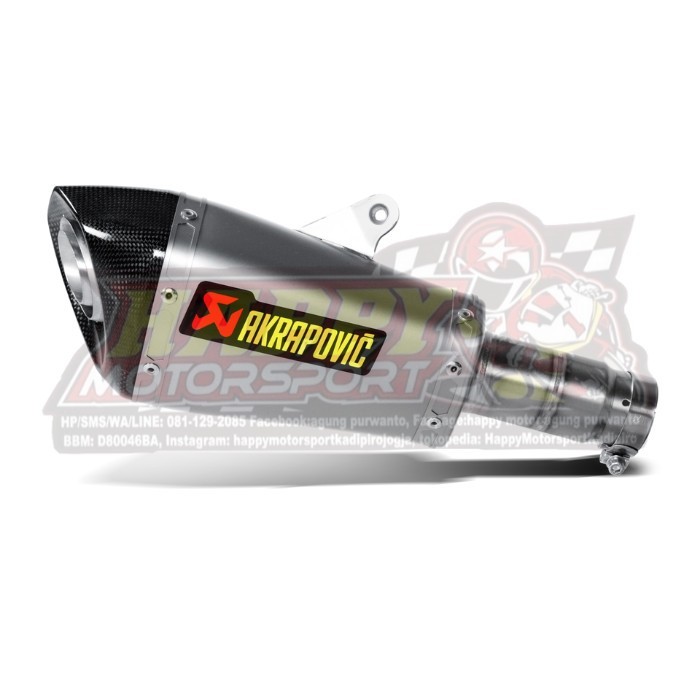 Knalpot Akrapovic Yamaha YZF R6 Conical Slip On