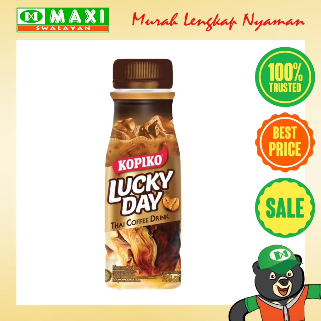 

Kopiko Lucky Day Coffee Drink 180ml