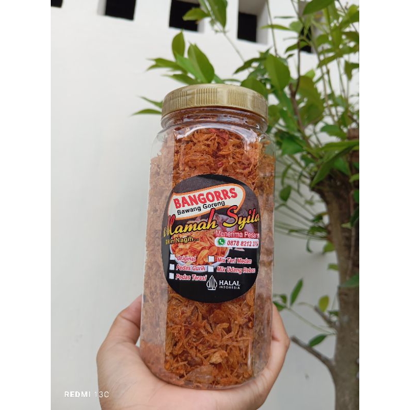 

Bawang Goreng (Pedas,Gurih,Asin)