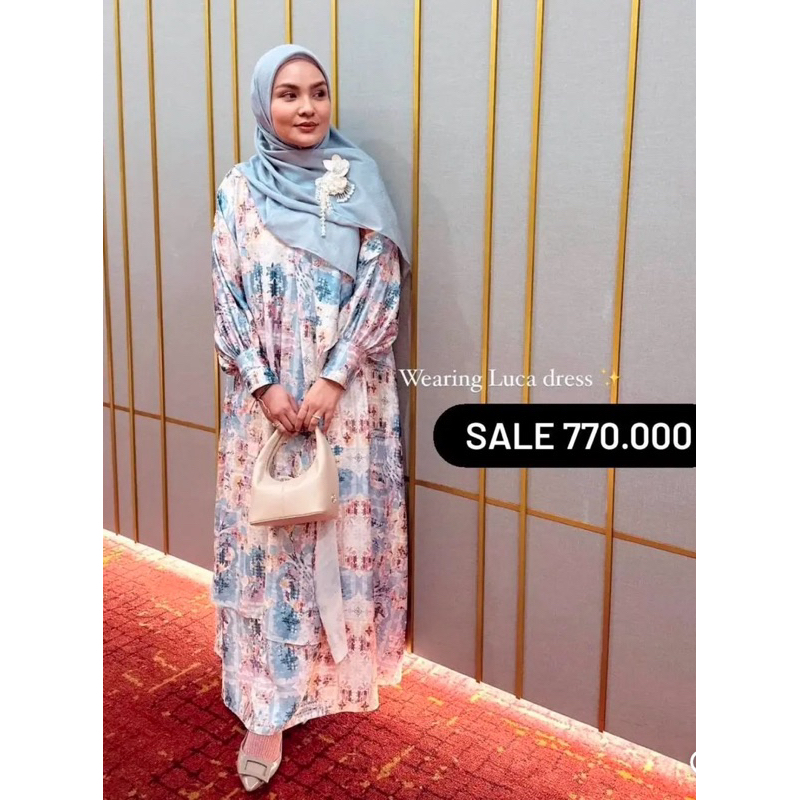 LUCA DRESS RIA MIRANDA, NEW ORIGINAL WITH TAG