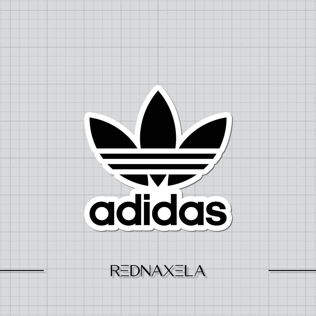 

Stiker Vinyl Adidas Ver 2 Stiker Koper Outdoor Waterproof Sticker