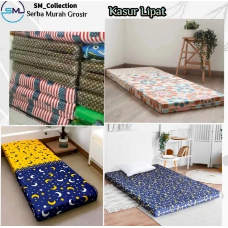kasur lantai lipat/kasur anak pondok/kasur bermotif/kasur karakter/matras/alas tidur/kasur kost/kasu