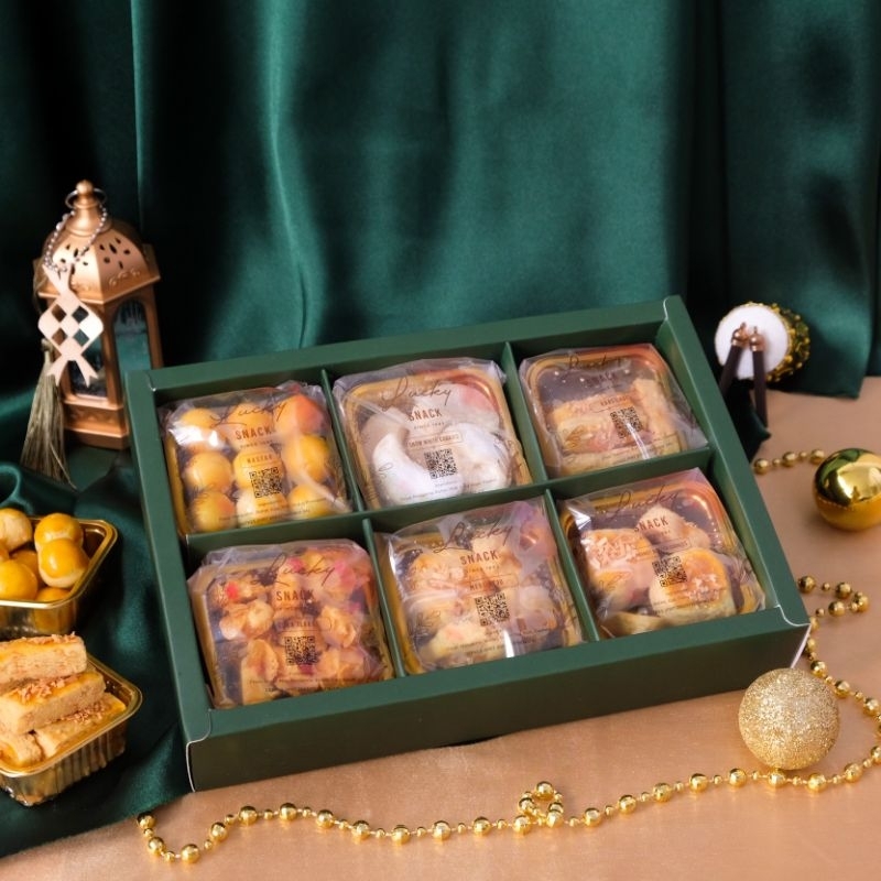 

Simple Hampers Kue Kering Nastar Kaastengel Putri Salju