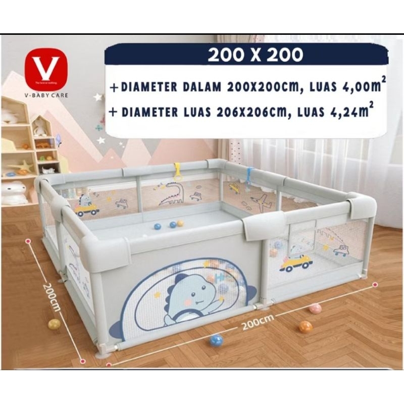 PRELOVED PAGAR BAYI/PLAYPEN V BABY CARE