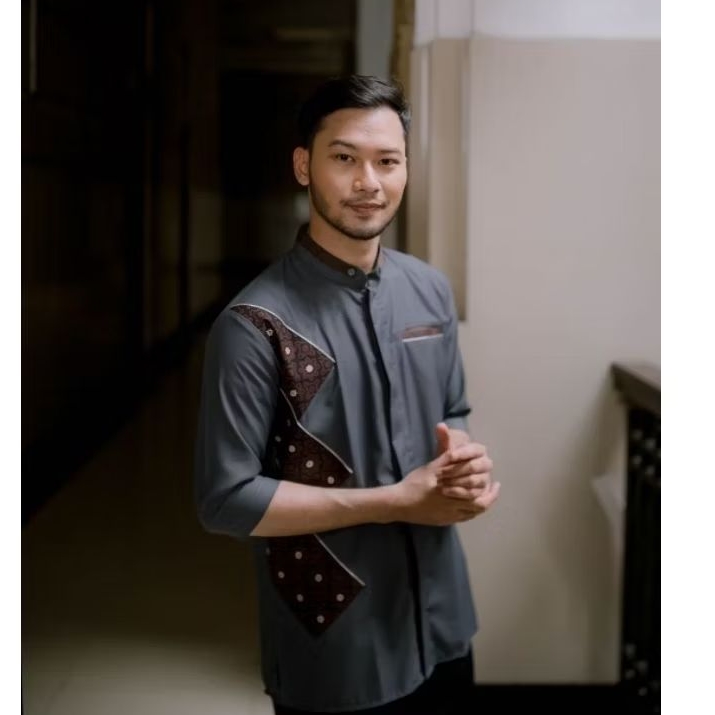 BATIK KERTABUMI GREY ADAM