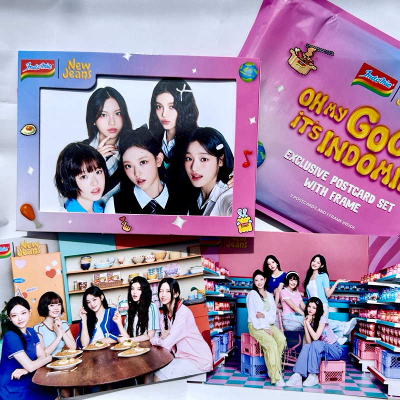 [OFFICIAL] POSTCARD New Jeans x Indomie