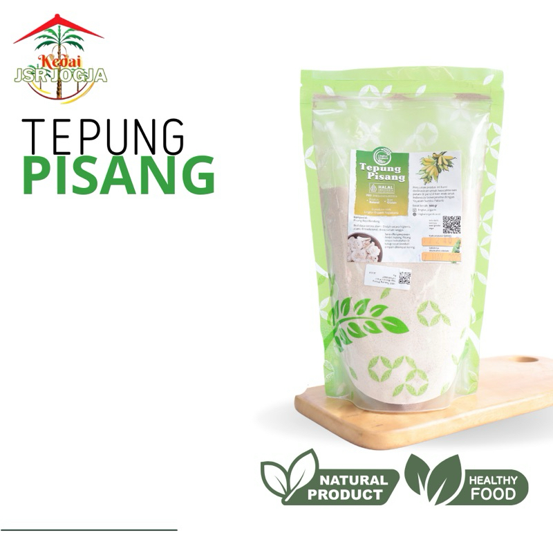 

Lingkar Organik Tepung Pisang 500 GR