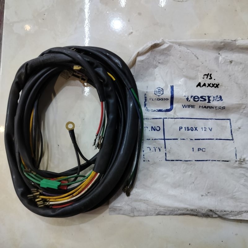 KABEL BODY VESPA PX150 PX-SERIES PX OLD ORIGINAL NOS PIAGGIO