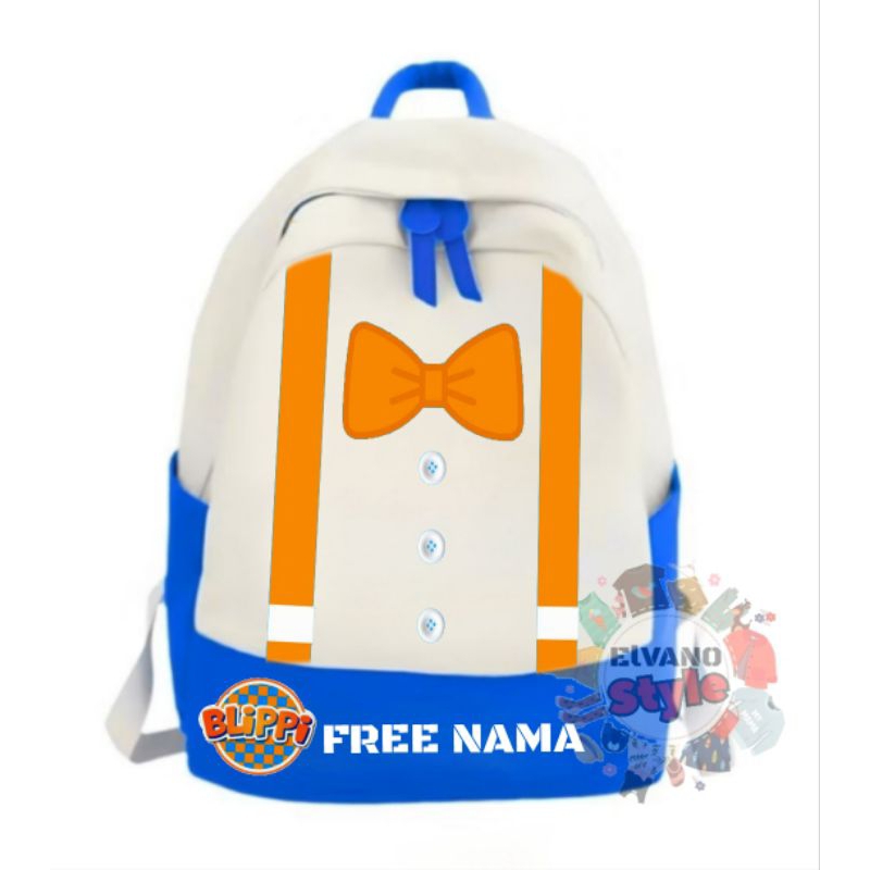 Tas Anak Blippi|Tas Ransel Sekolah Anak Blippi