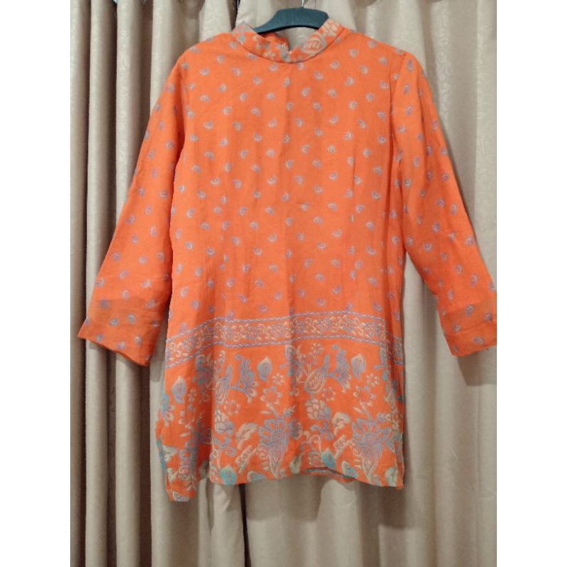 tunik warna orange