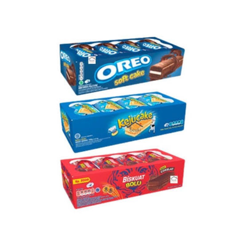 

OREO SOFT CAKE / KEJU CAKE BOX - 12 pcs