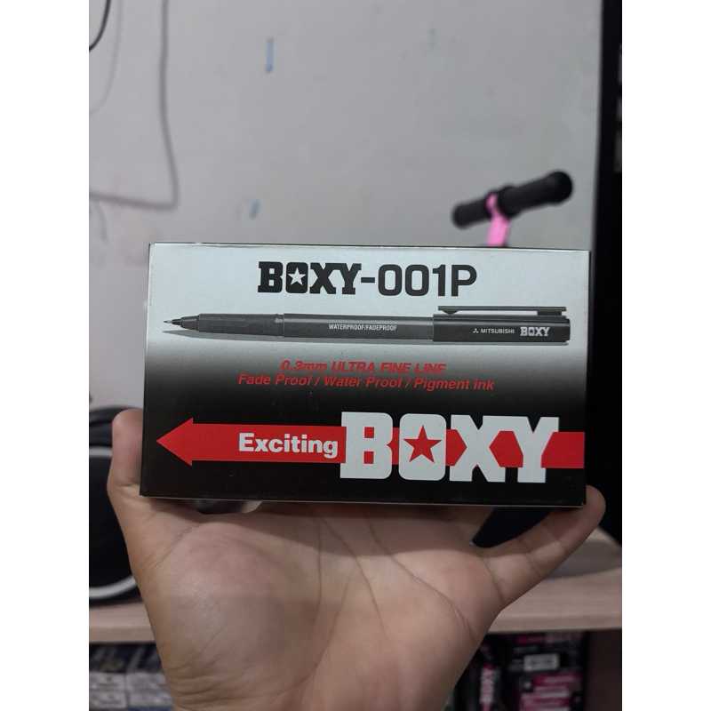 

pulpen boxy mitsubishi hitam dan biru 1 pack