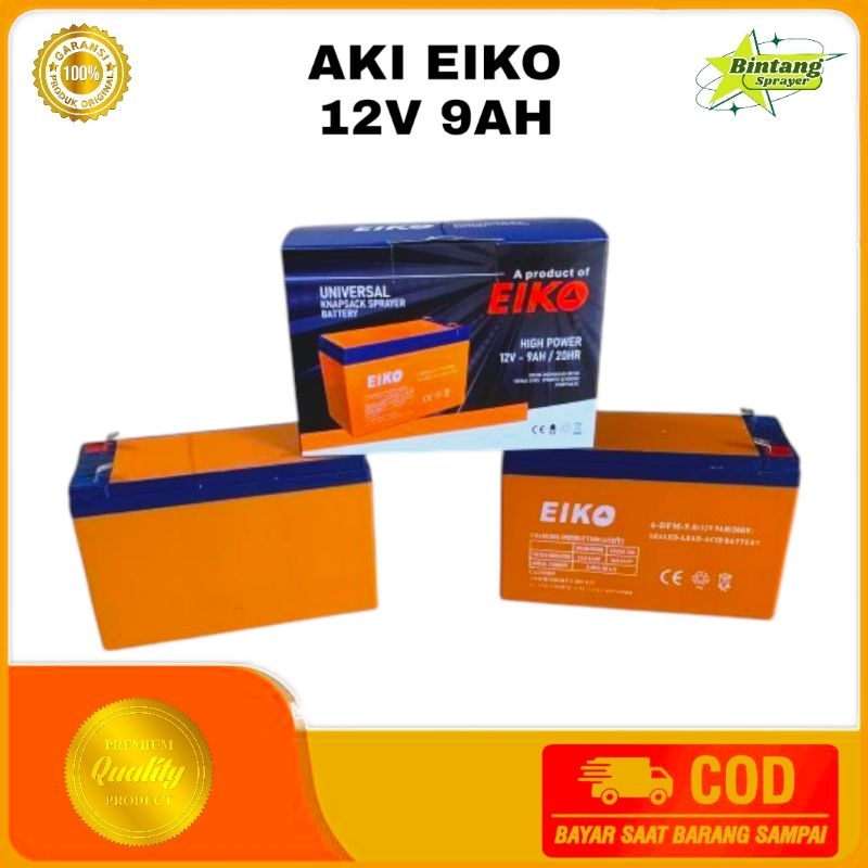 Baterai Aki sprayer electrik 12V 9AH cocok untuk sprayer cba nagasaki nagawa yoto yokomaha swan sult
