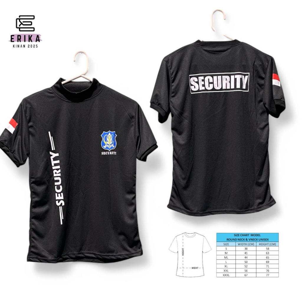 BAJU SATPAM SECURITY LAMBANG BIRU