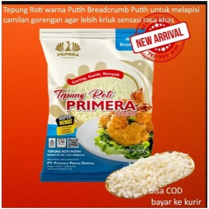 

Tepung Roti warna Putih Breadcrumb Putih untuk melapisi camilan gorengan lebih crunchy