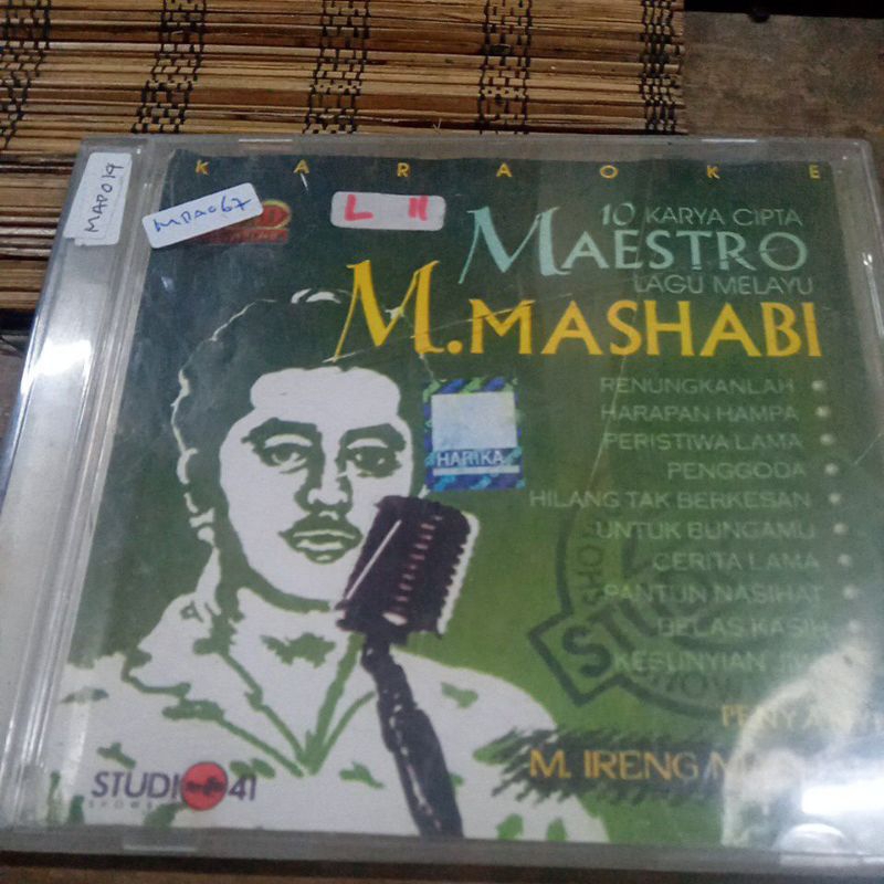 VCD MAESTRO LAGU MELAYU M. MASHABI REL010