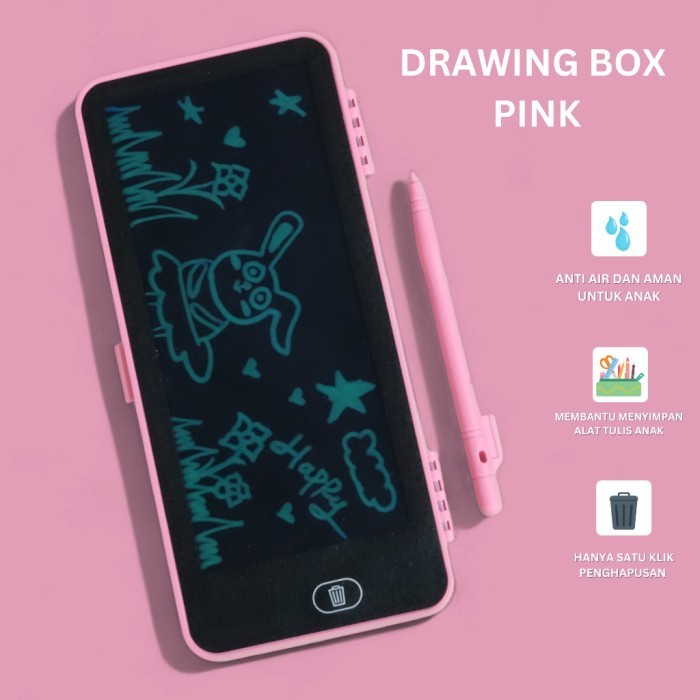 

pencil box kotak pensil 2in1
