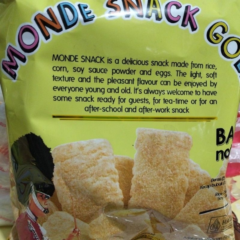 

MONDE SNACK GOLD