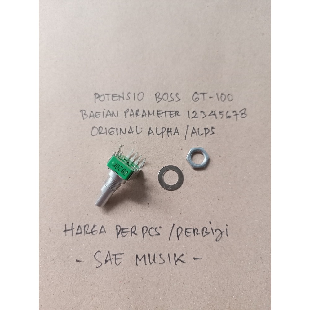 Potensio BOSS GT-100 GT100 original ALPS ALPHA Bagian parameter 12345678