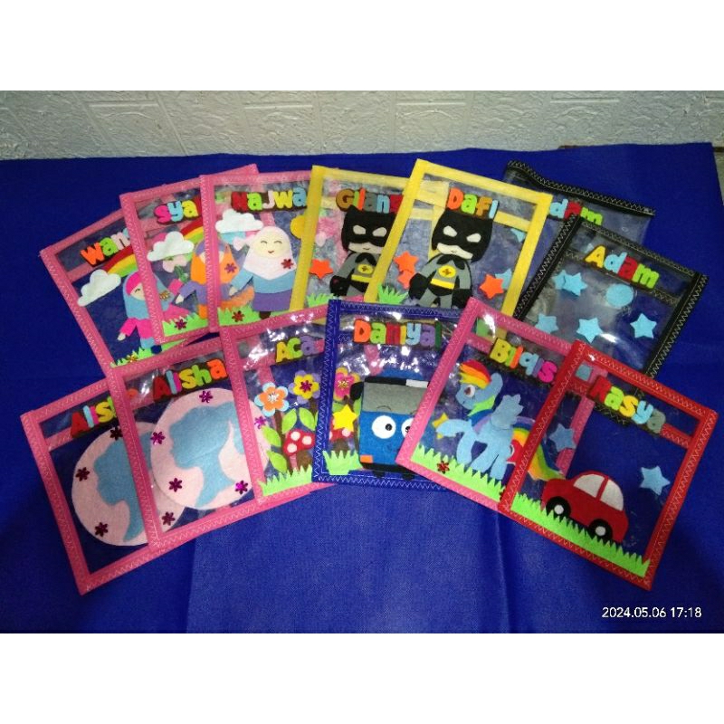 

tempat iqro/tabungan ukuran 18x23