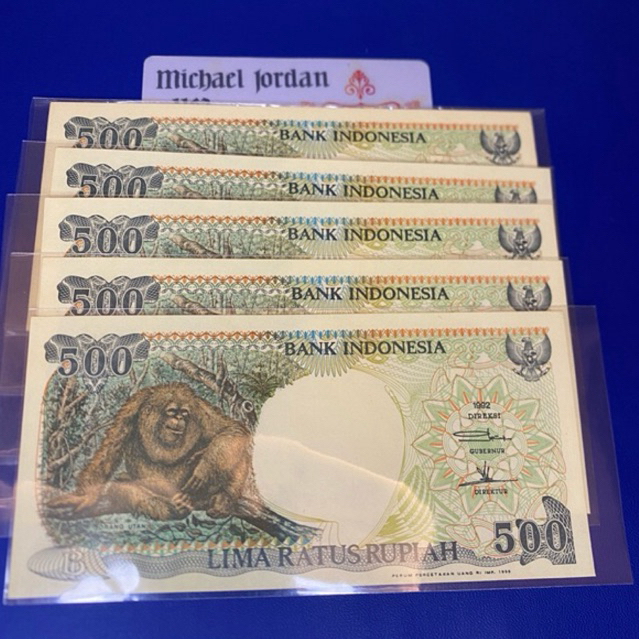 500 rupiah orang hutan. lima ratus rupiah orang hutan tahun 1992 Gress